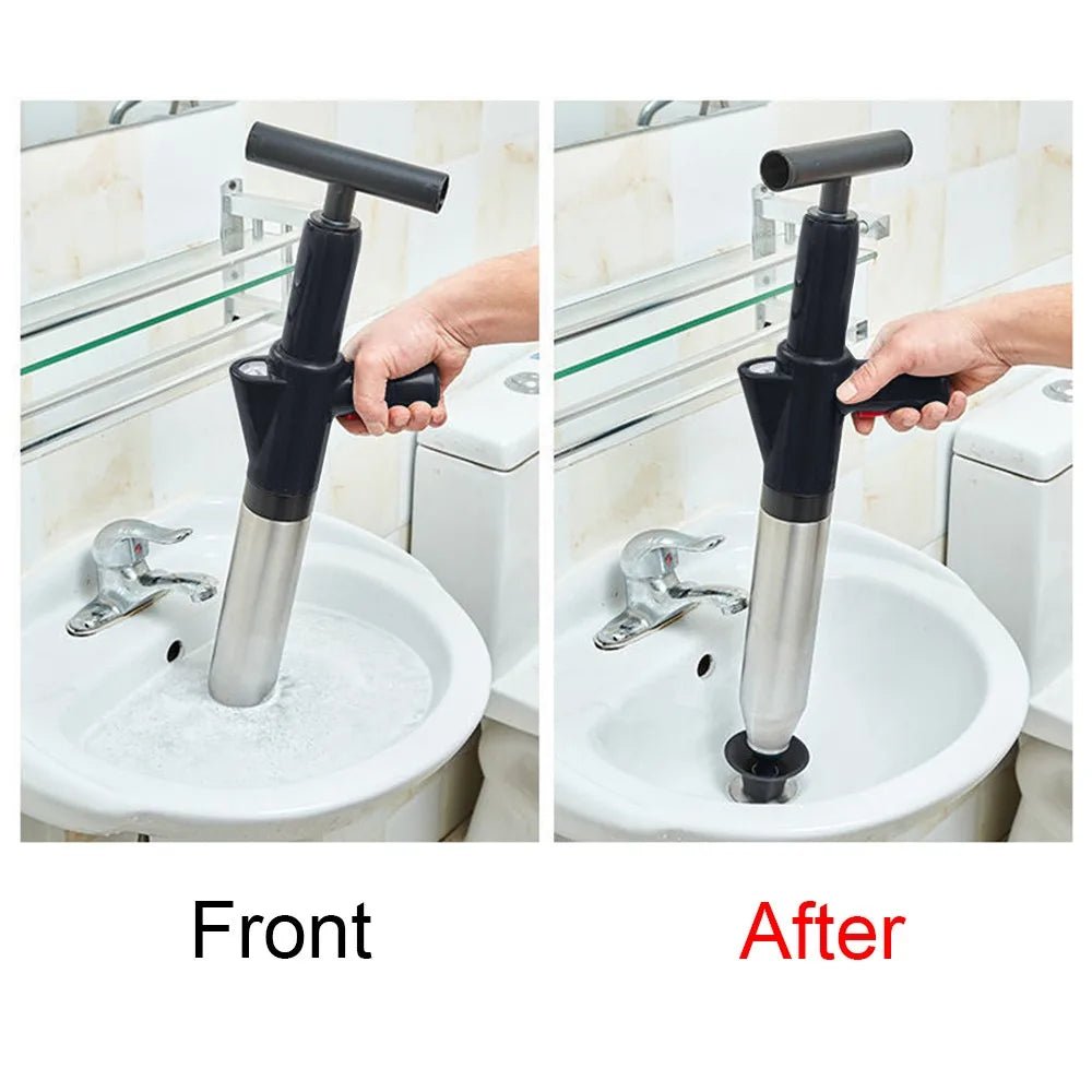 Universal Toilet and Kitchen Drain Unblocker with Air Pressure - PureShop