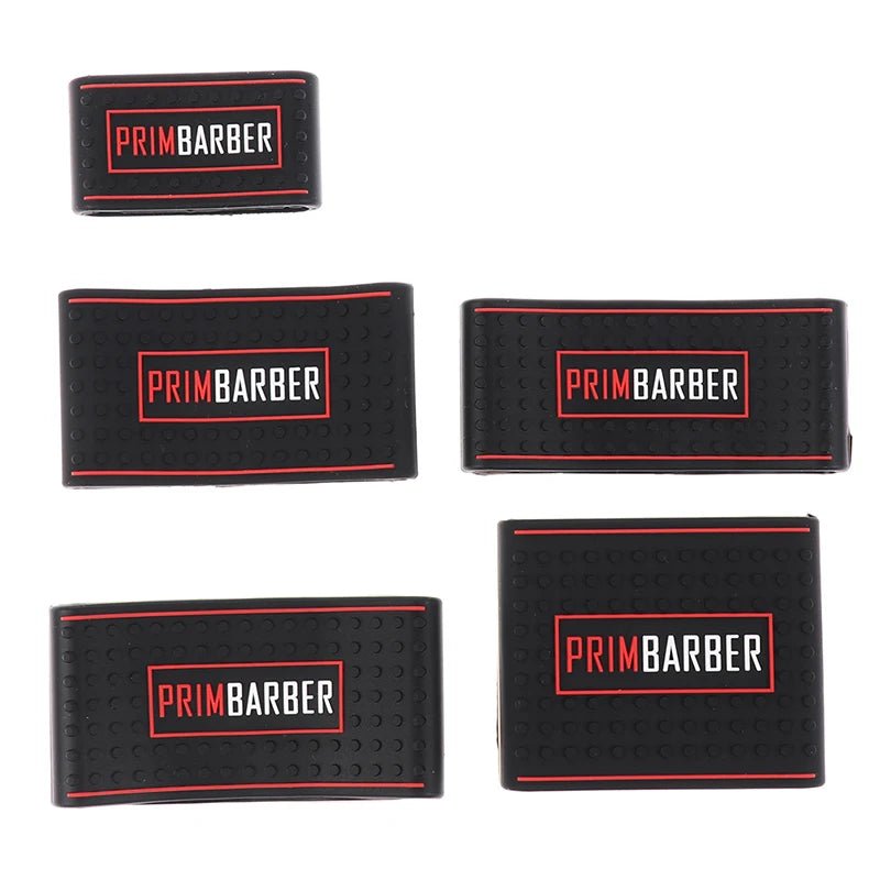 Trimmer Grip Barber 5pcs Hair Clipper Grip Rubber Anti Slide Design Barber Bicycle Grips Hairdressing Decorative Rings - PureShop