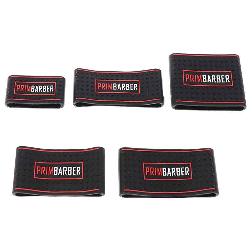 Trimmer Grip Barber 5pcs Hair Clipper Grip Rubber Anti Slide Design Barber Bicycle Grips Hairdressing Decorative Rings - PureShop