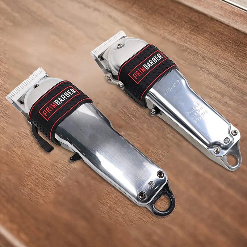 Trimmer Grip Barber 5pcs Hair Clipper Grip Rubber Anti Slide Design Barber Bicycle Grips Hairdressing Decorative Rings - PureShop
