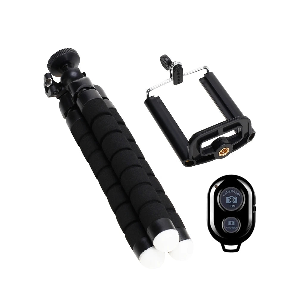 Tripods Tripod For Phone Mobile Camera Holder Clip Smartphone Monopod Tripe Stand Octopus Mini Tripod Stativ For Phone - PureShop