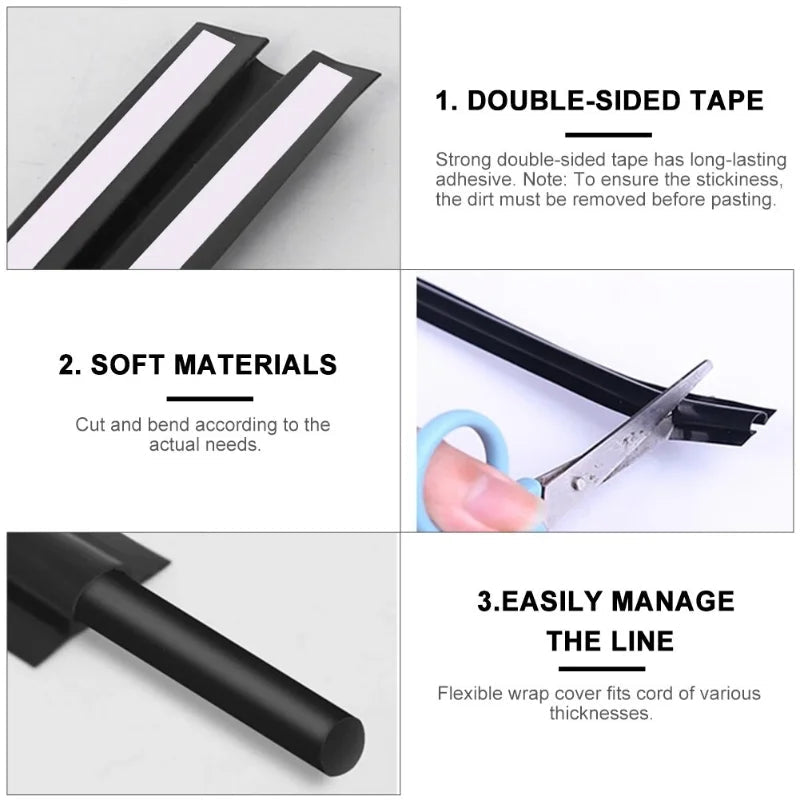 Universal Car Cable Clips Organizers Concealed Wire Cover Line Sleeve Vehicle Beam Clamp Car Styling Auto Interior Accessories - PureShop