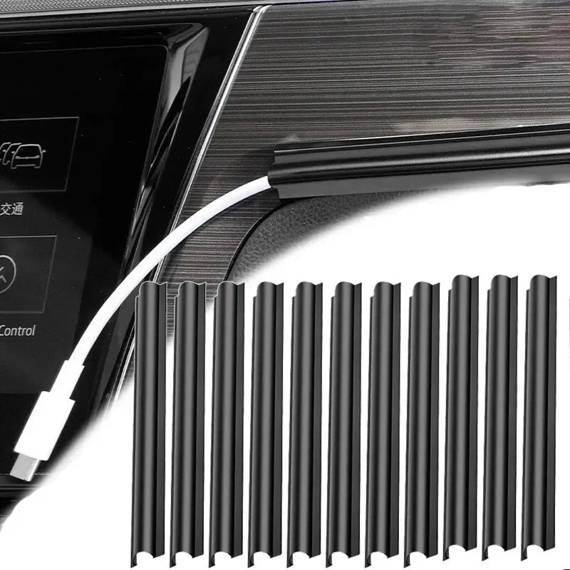 Universal Car Cable Clips Organizers Concealed Wire Cover Line Sleeve Vehicle Beam Clamp Car Styling Auto Interior Accessories - PureShop