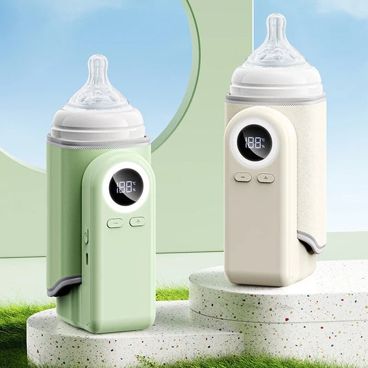 USB Portable Milk Warmer for Baby Outdoor Constant Temperature Bottle Insulation Cover Hot Milk and Milk Heating Cover - PureShop