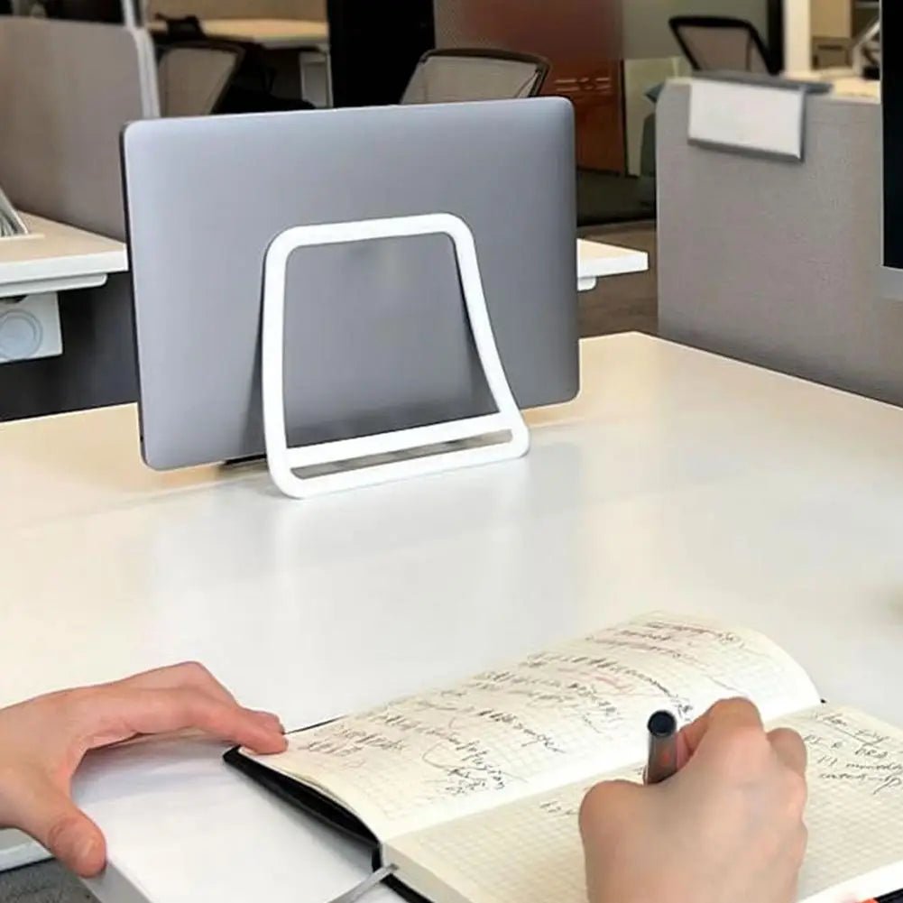 Vertical Laptop Stand for MacBook Air Pro iPad HP Dell Asus Tablet Holder - PureShop