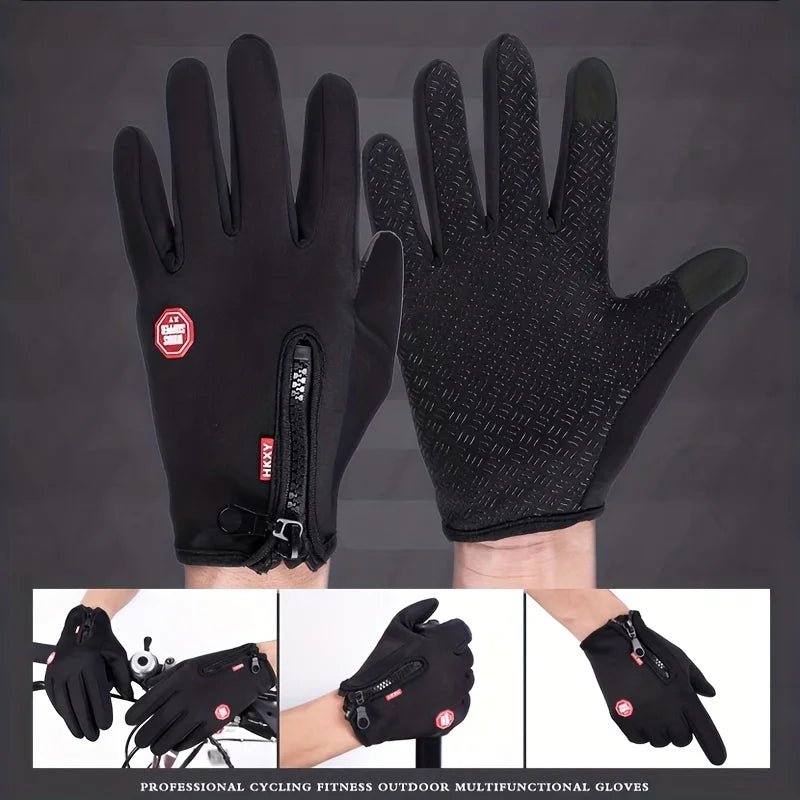 Touchscreen Windproof Winter Gloves for Men Women - PureShop