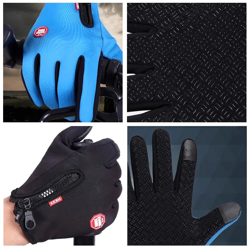 Touchscreen Windproof Winter Gloves for Men Women - PureShop