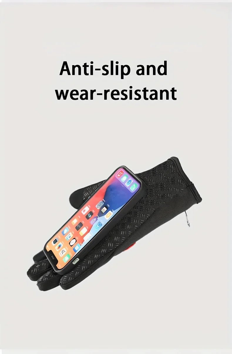 Touchscreen Windproof Winter Gloves for Men Women - PureShop