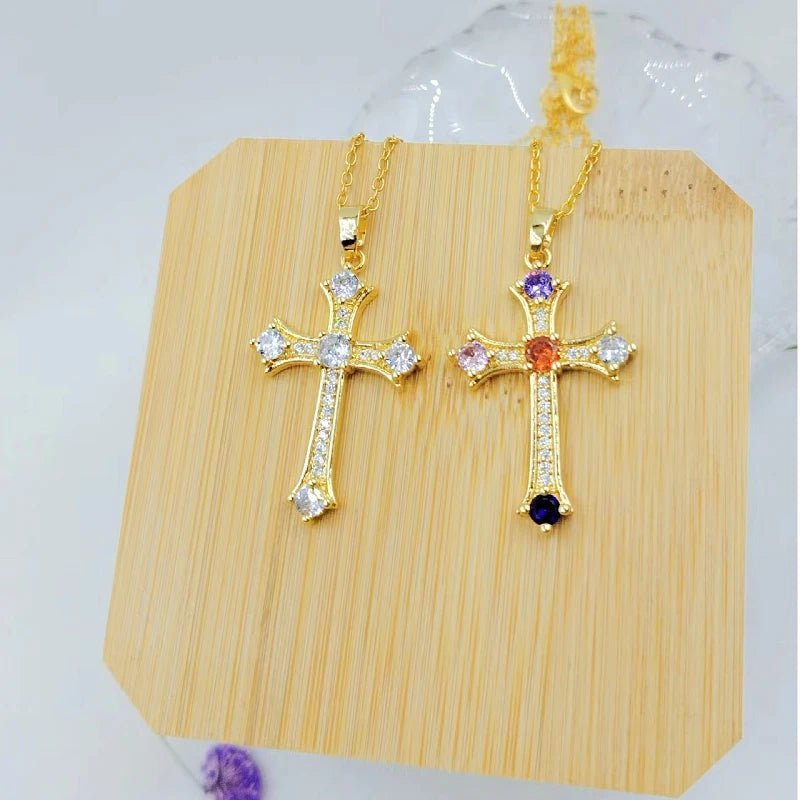 Fashionable Jesus Cross Necklace - PureShop