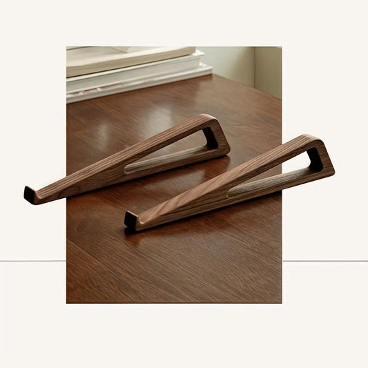 Wooden Laptop Stand-Ergonomic 12° Angle, Cooling Ventilation Design - PureShop